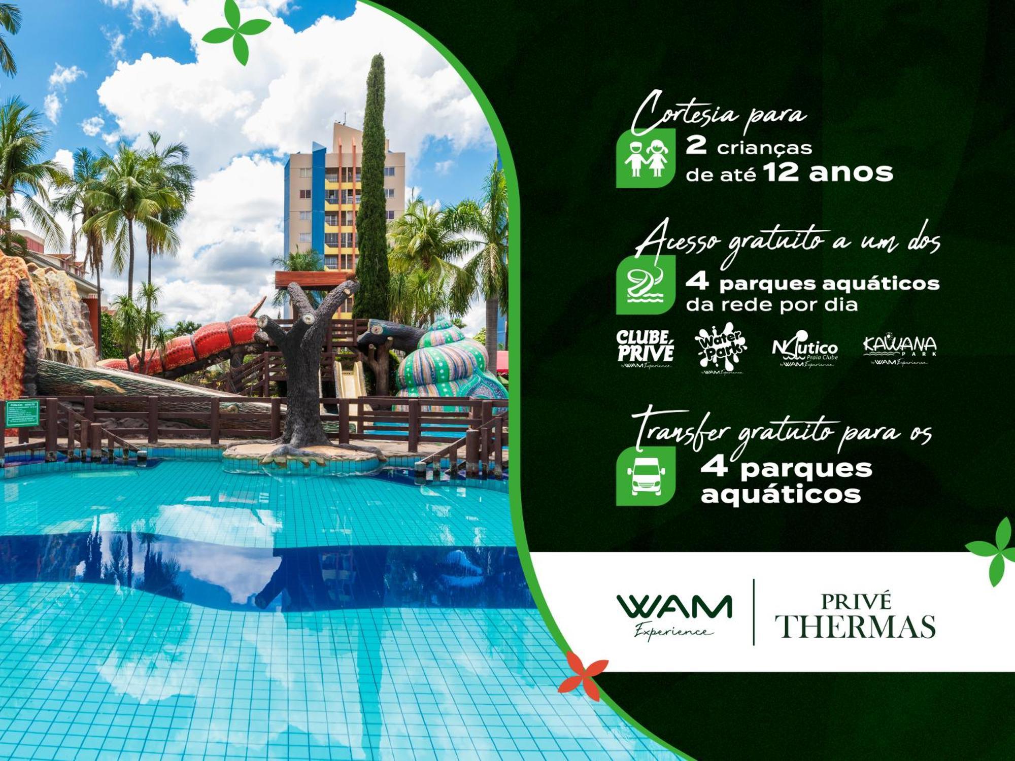 Prive Thermas Hotel By Wam Experience Caldas Novas Exteriör bild
