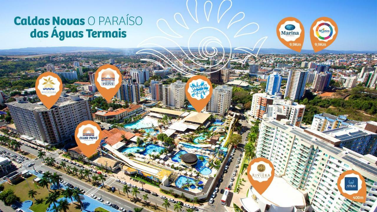 Prive Thermas Hotel By Wam Experience Caldas Novas Exteriör bild
